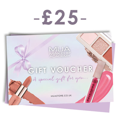MUA Makeup Academy Gift Voucher £25