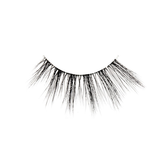 a close up of a false eyelash
