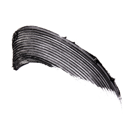 a black stroke of mascara