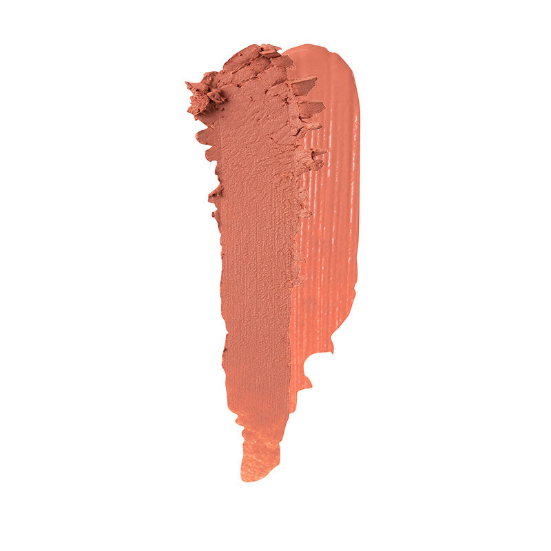 a smudge of liquid foundation