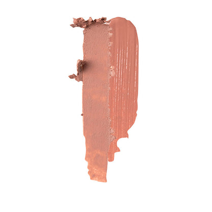 a close up of a smear of makeup