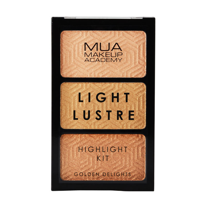 MUA Light Lustre Trio Highlight - Golden Delights