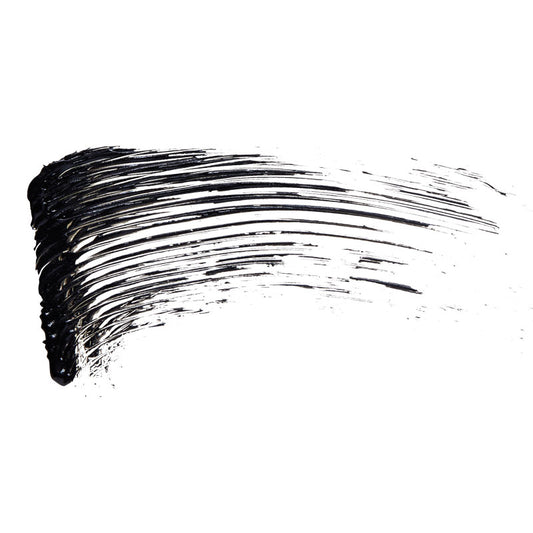 a black stroke of mascara